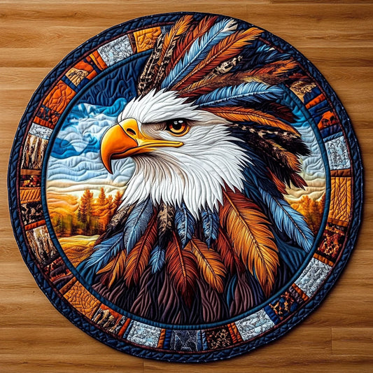 Native Eagle KL2711008CL Quilted Round Mat