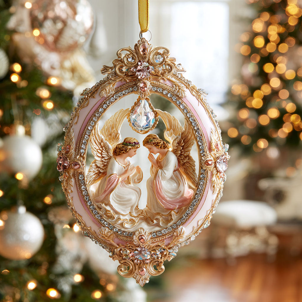 Angel Ring CW0912005CL Christmas Ornament