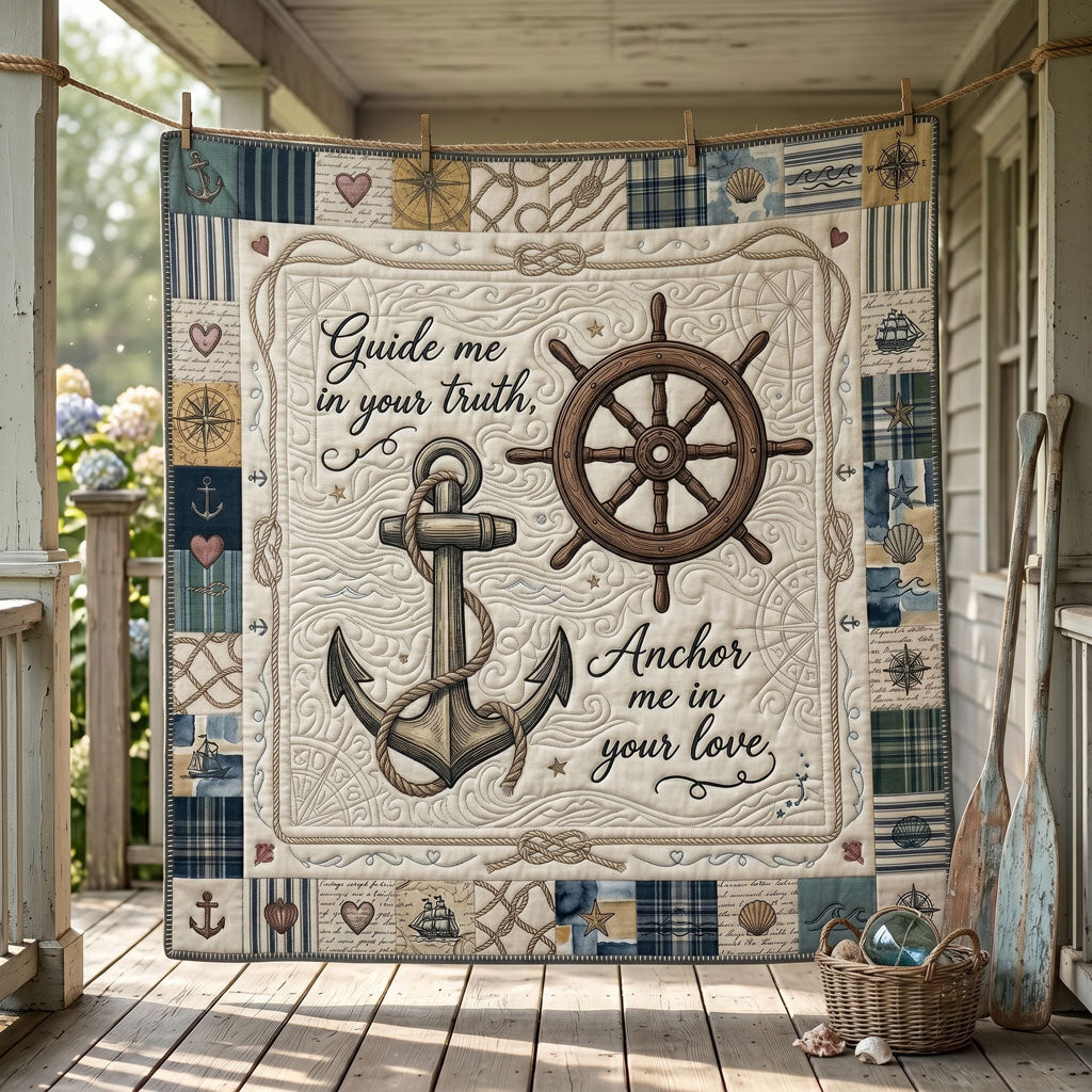 Harbor Of Faith And Love WN2505008CL Quilt