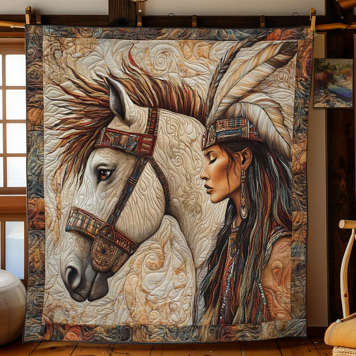 Horse And Soul WN0402006CL Quilt