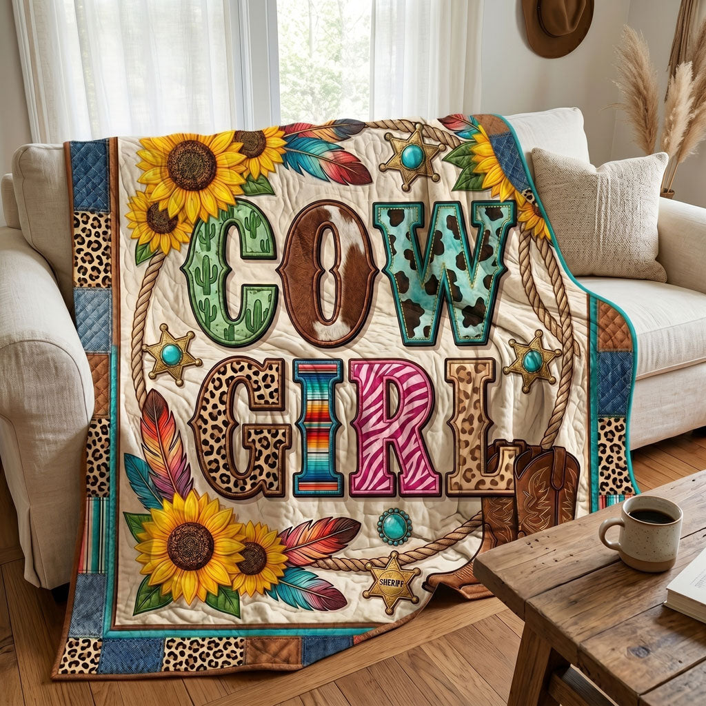 Western Cowgirl Spirit WN0505025CL Quilt