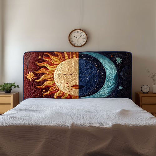 Celestial Duality QA0701018CL Quilted Headboard Slipcover