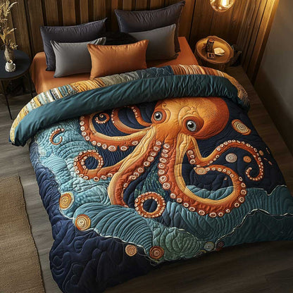 Twisted Octopus WN1404088CL Duvet Cover Set