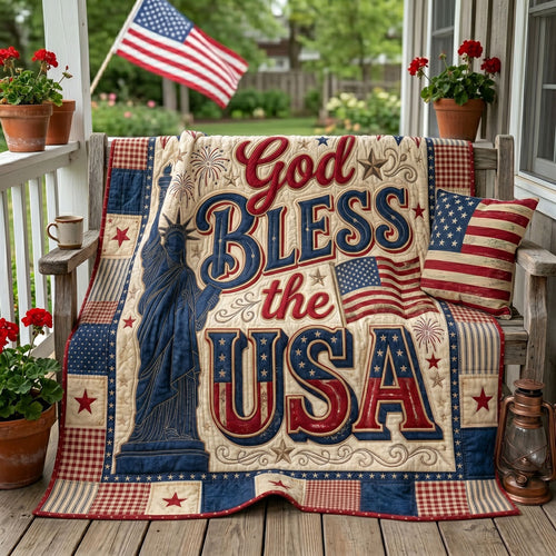 Liberty And Faith WN2905012CL Quilt