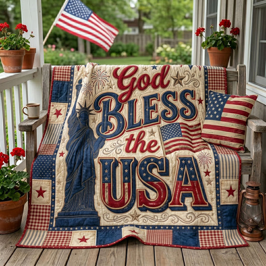 Liberty And Faith WN2905012CL Quilt