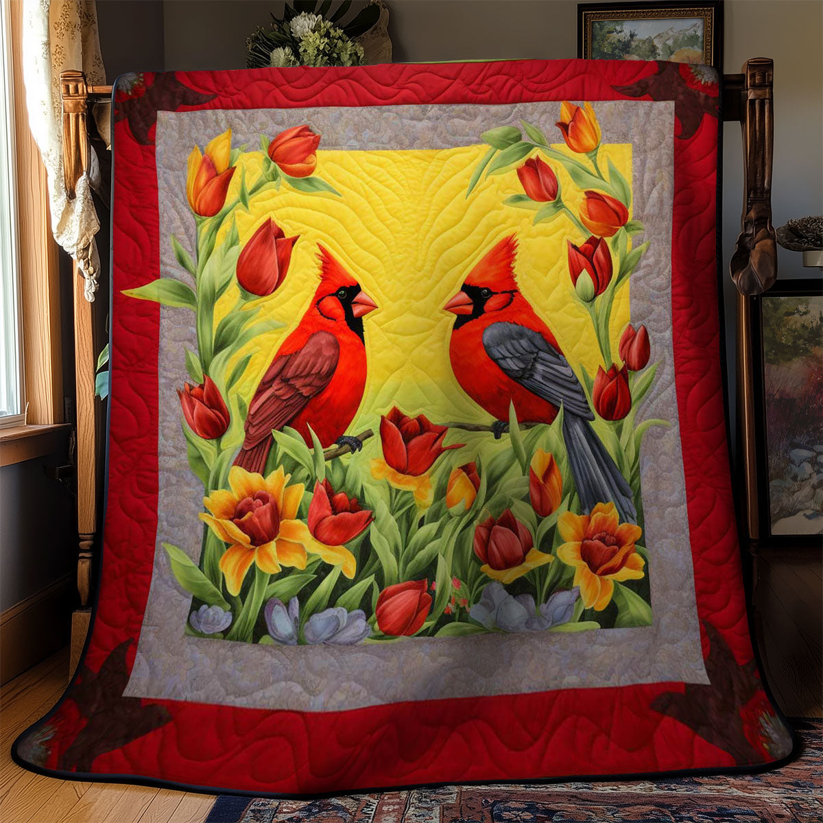 Cardinal Love WN2002014CL Quilt