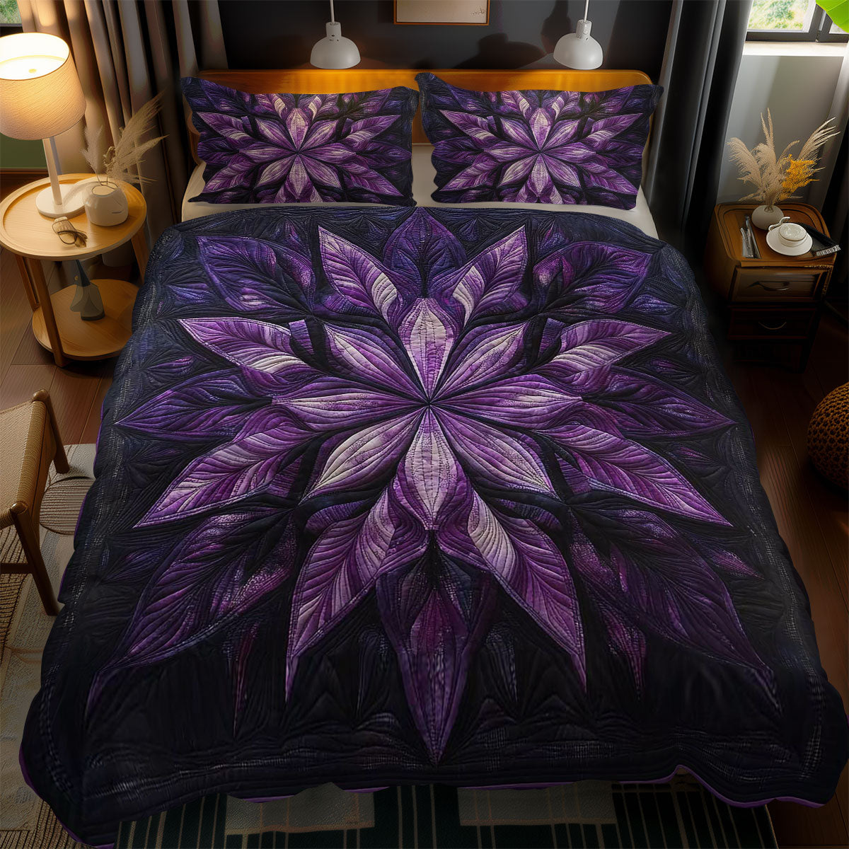 Majestic Flower WN0703091CL Duvet Cover Set