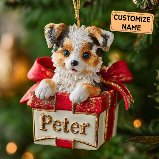 Aussie Joy CP0112044CL Personalized Christmas Ornament
