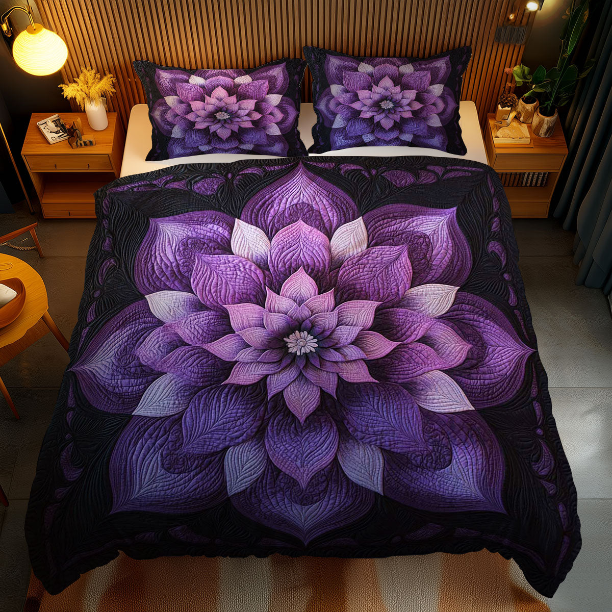 Twilight Flower WN0802090CL Duvet Cover Set