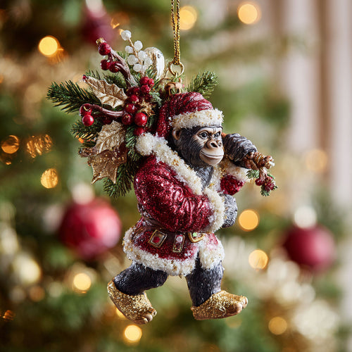 Holiday Big Foot CW0212032CL Christmas Ornament