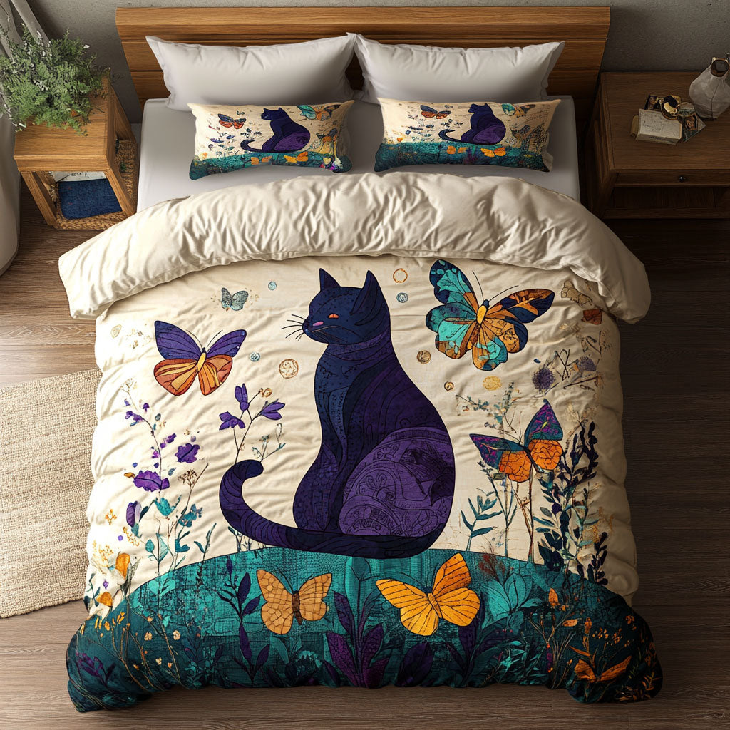 Petal Cat WN0701075CL Duvet Cover Set