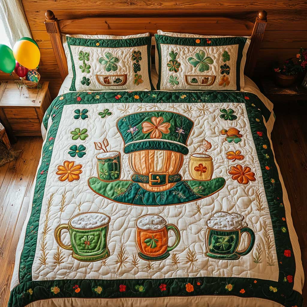 Shamrock Festival WP0201042CL Duvet Cover Set