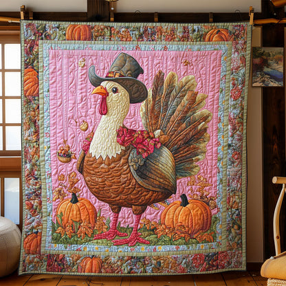 Rustic Turkey Cowboy WN0801029CL Quilt