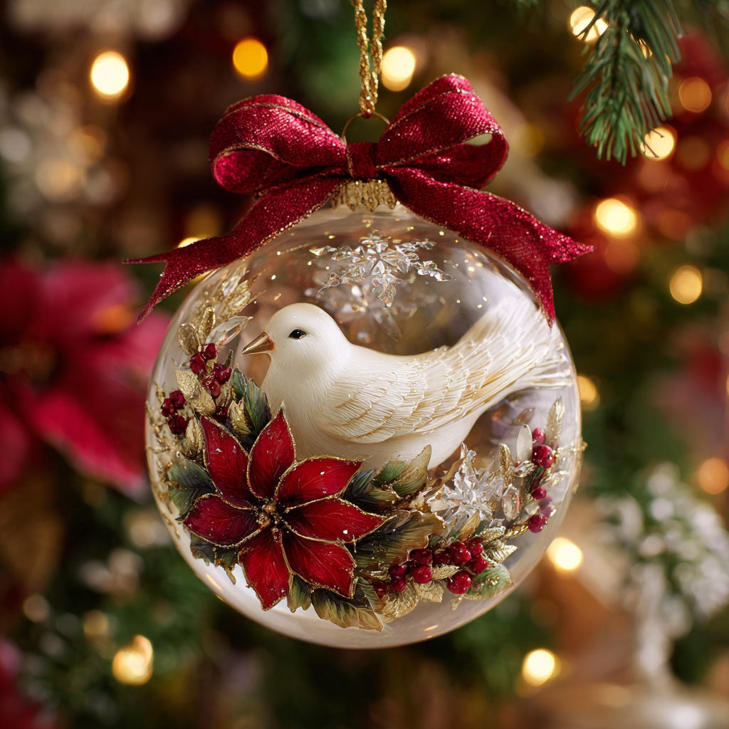 Jolly Dove CW0412105CL Christmas Ornament