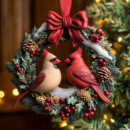 Christmas Cardinal Love CW1410018CL Christmas Ornament