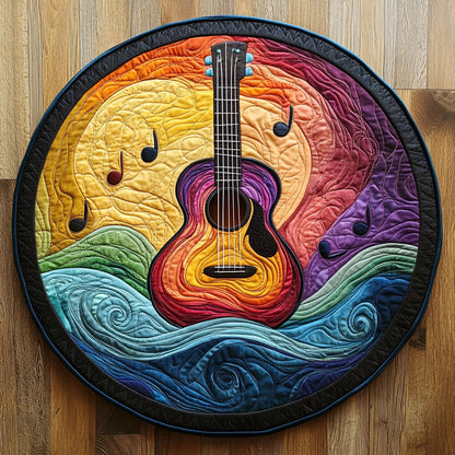 Guitar Thunder WN1606027CL Quilted Round Mat