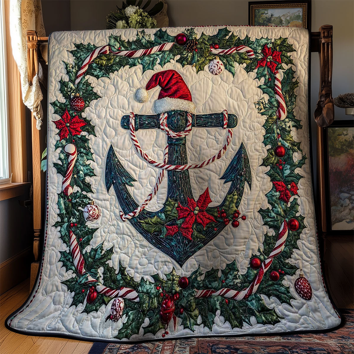 Holiday Anchor WN1501071CL Quilt