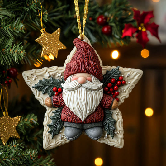 Merry Gnome CW2210014CL Christmas Ornament