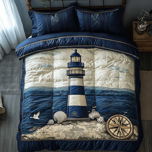 Golden Glow Lighthouse WN1203005CL Duvet Cover Set