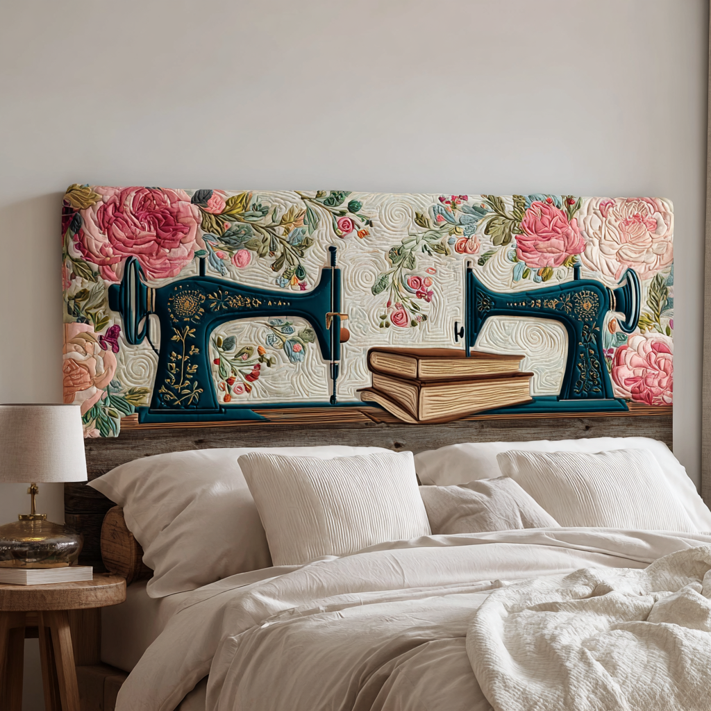 Love Sewing XR2912018CL Quilted Headboard Slipcover
