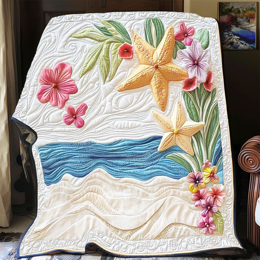 Coastal Starfish WP1801005CL Quilt