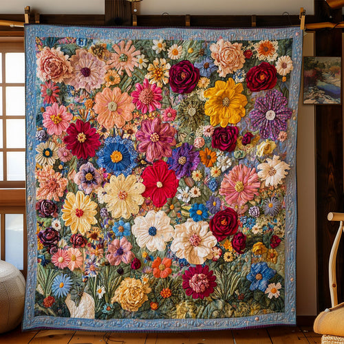 Garden Flower WN0703018CL Quilt