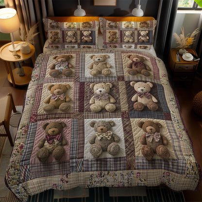 Classic Teddy Bear WN1003078CL Duvet Cover Set