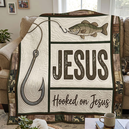 Fishing Faith Jesus WN2204008CL Quilt