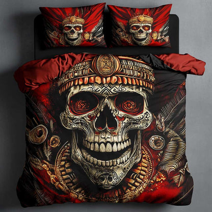 Ancient African Skull WN2702003CL Duvet Cover Set