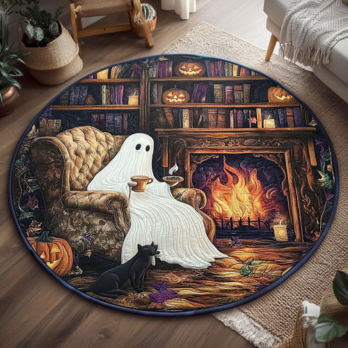 Midnight Reverie WJ2307041CL Quilted Round Mat