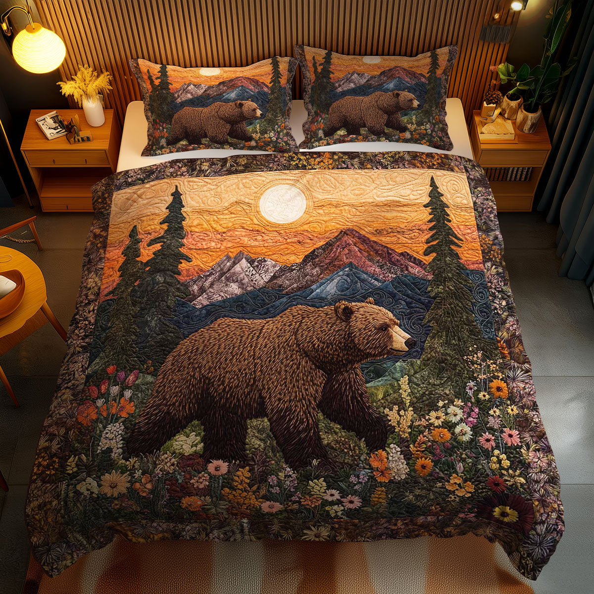 Mountain Bear WN1003099CL Duvet Cover Set