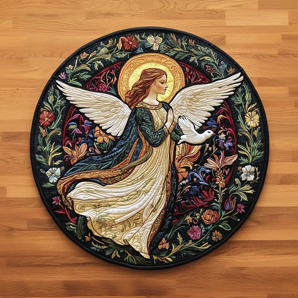 Angel Grace WN0505030CL Quilted Round Mat