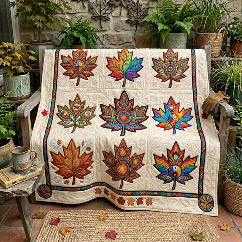 Maple Spirit Mosaic WN0806006CL Quilt