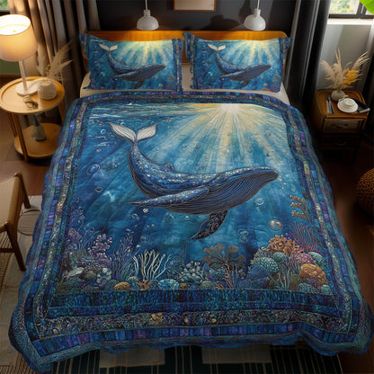 Majestic Whales WN0803105CL Duvet Cover Set