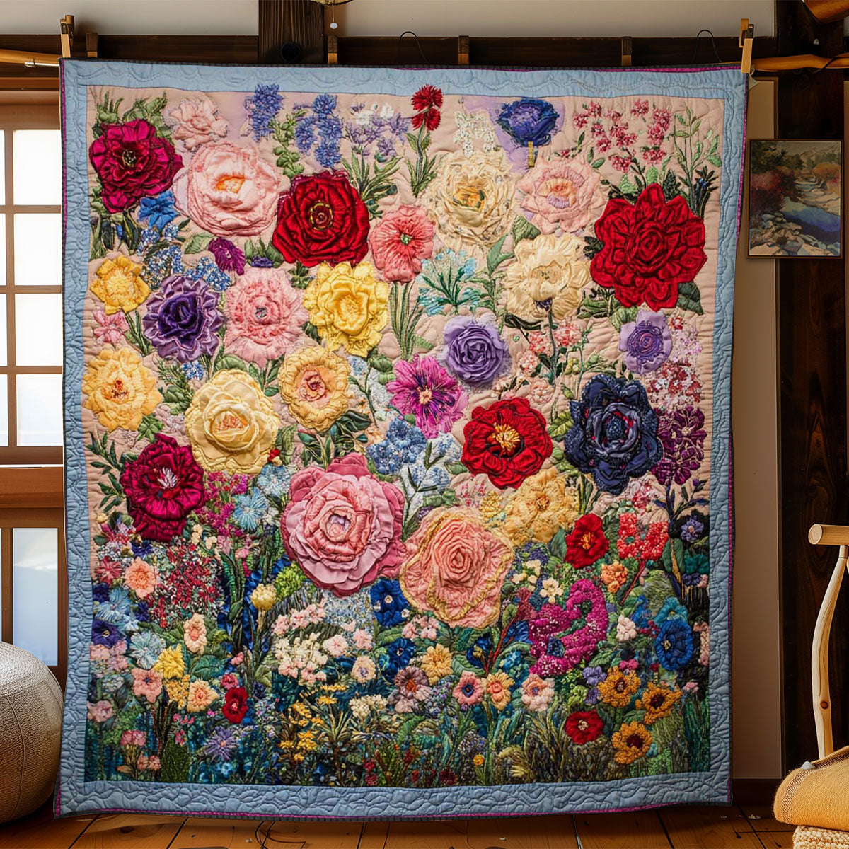 Eternal Flower WN0803015CL Quilt