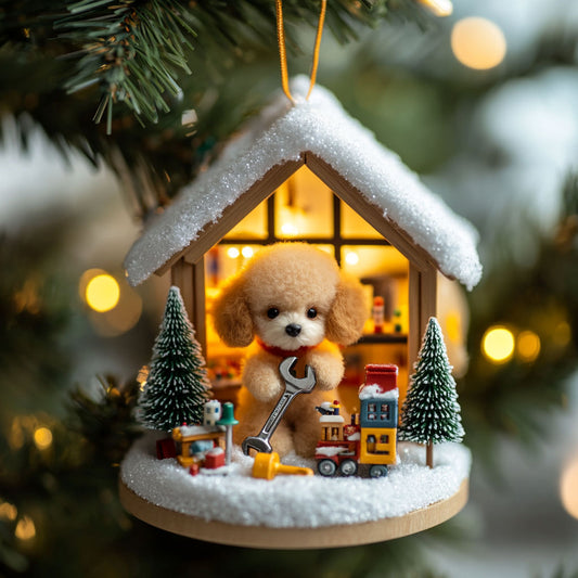Dog Toy Den WJ2611036CL Christmas Ornament