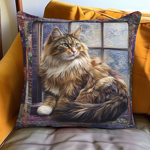Dreaming Window Cat WJ1301082CL Quilt Pillow Case