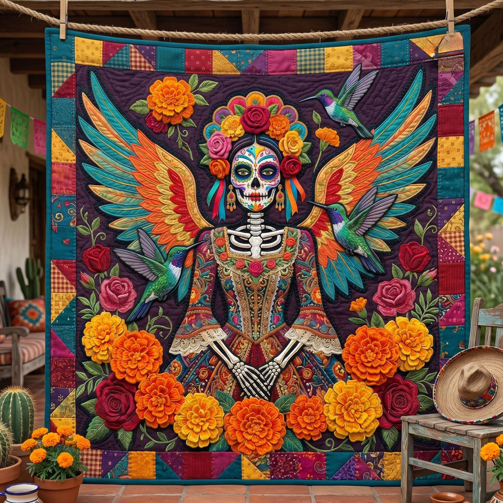 Fiesta Angel Sugar Skull WN2404006CL Quilt