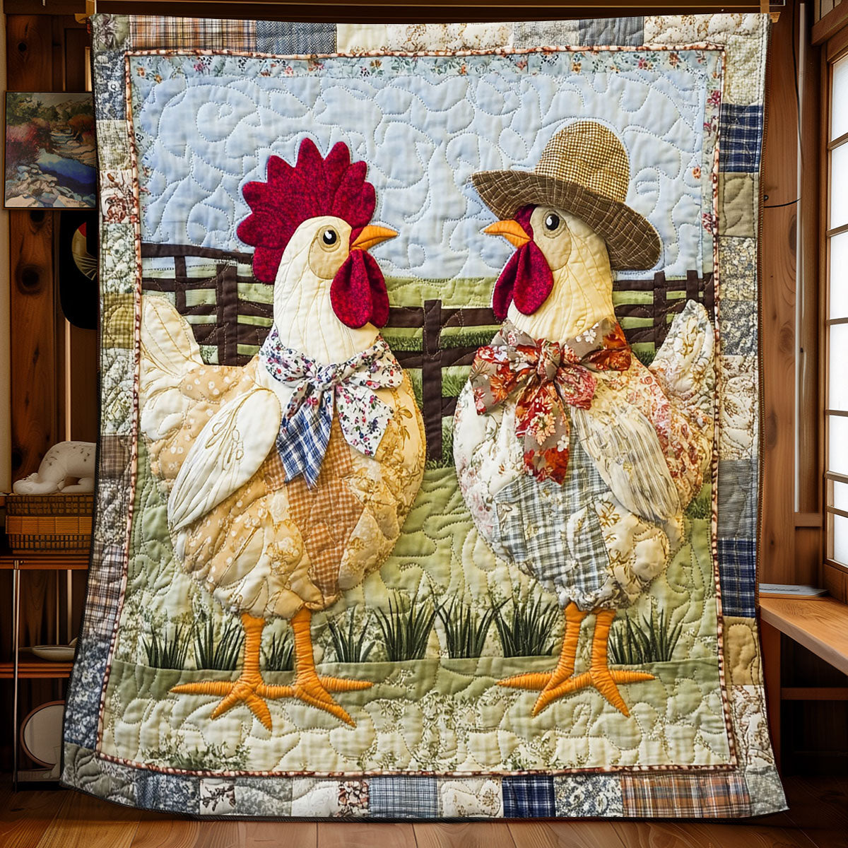 Farmyard Friends WP0603018CL Quilt