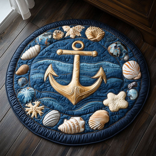 Mariner’s Hold CP1201010CL Quilted Round Mat
