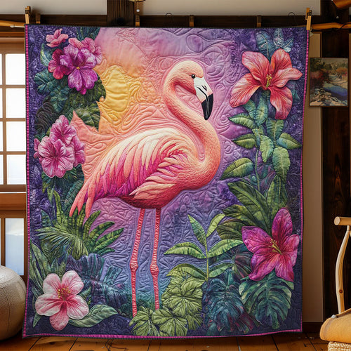 Flamingo Paradise WN1501054CL Quilt