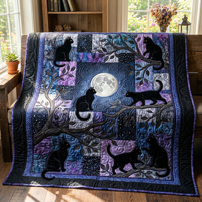 Mystical Cat XR07050014CL Quilt