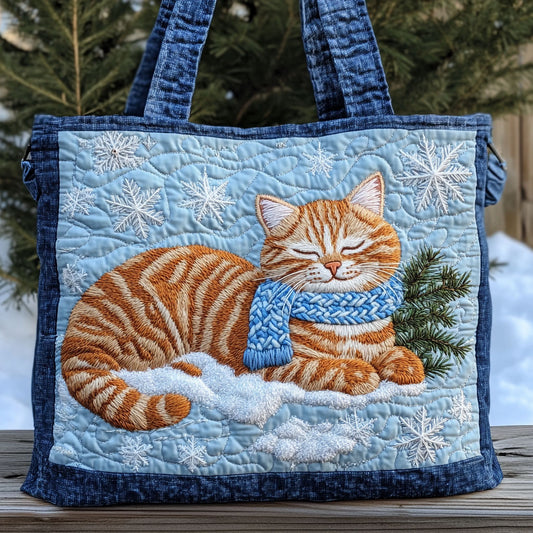 Frosty Tail CP3010021CL  Quilted Tote Bag