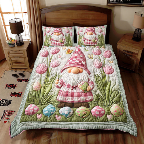 Pink Tulip Gnome WP2001046CL Duvet Cover Set