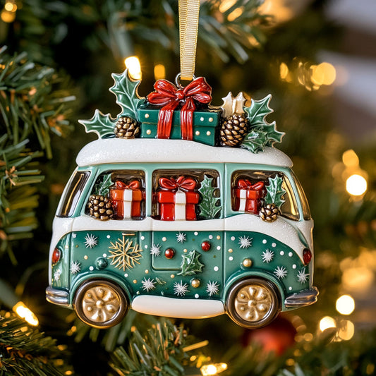 Gift Journey Camper Van WN2310025CL Christmas Ornament