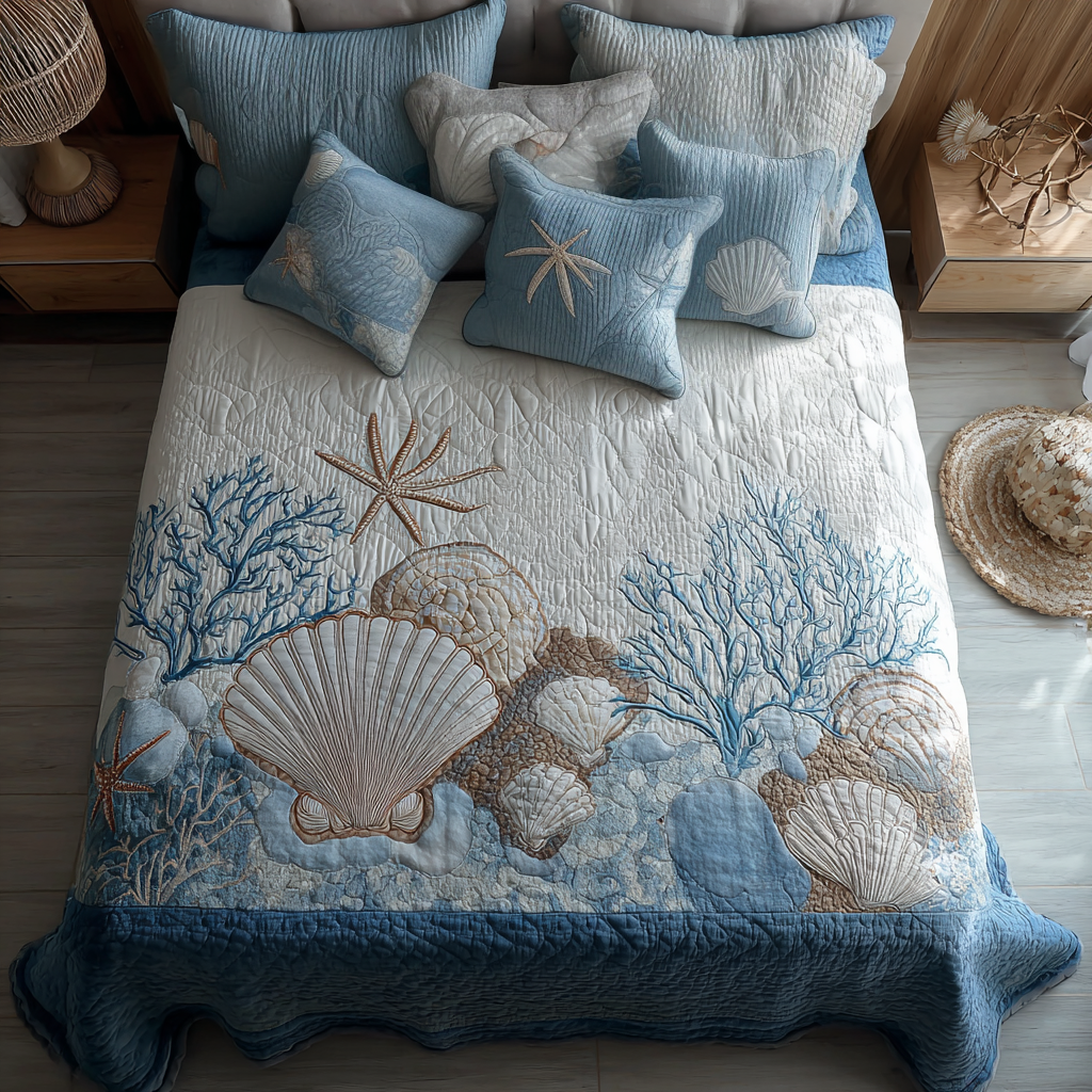 Seashell XR1201010CL Duvet Cover Set