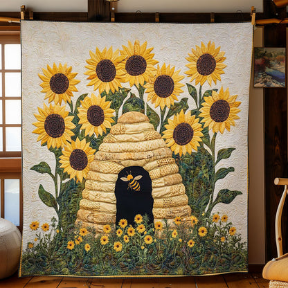 Beehive Among Blooms WN2503002CL Quilt