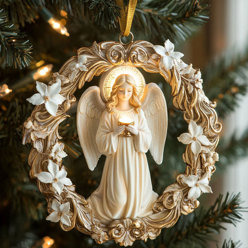 Angel Wreath CP0412026CL Christmas Ornament