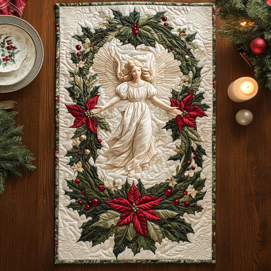 Spirit Angel CW1510026CL Quilted Table Runner