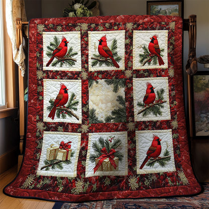 Holiday Cardinal WN2002063CL Quilt